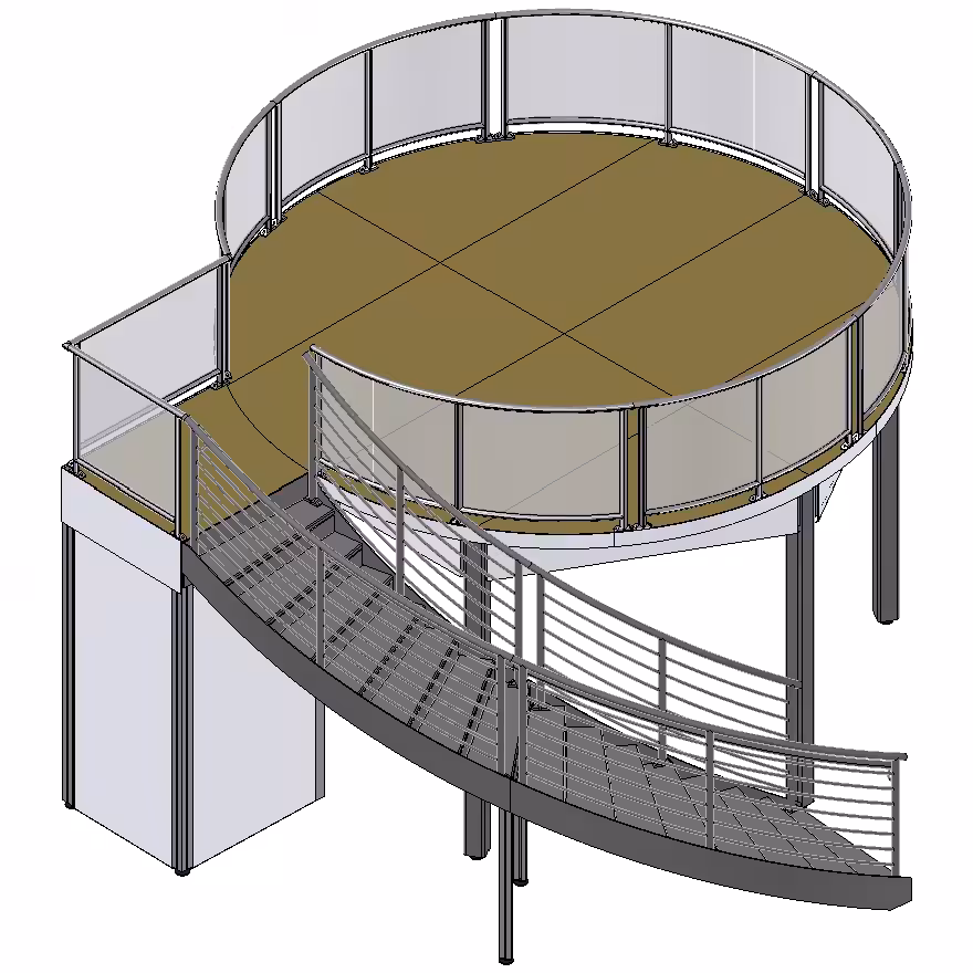 ExpoDeck 16 Round 6 columns
